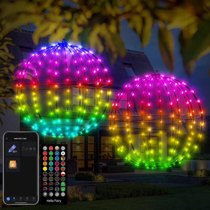 3D Ball Smart Fairy Lights 30cm/11.8inch