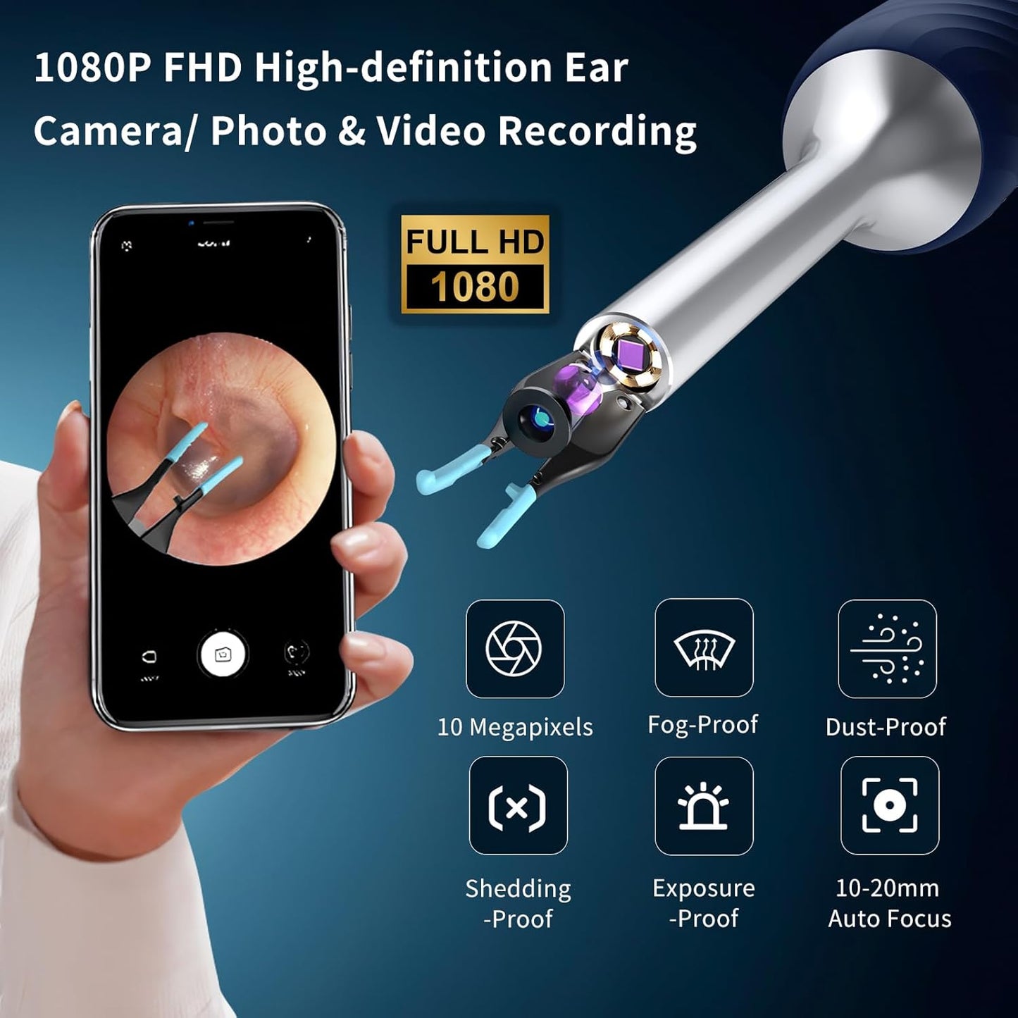 BEBIRD NOTE5 Ear Wax Removal Tool Camera Endoscope