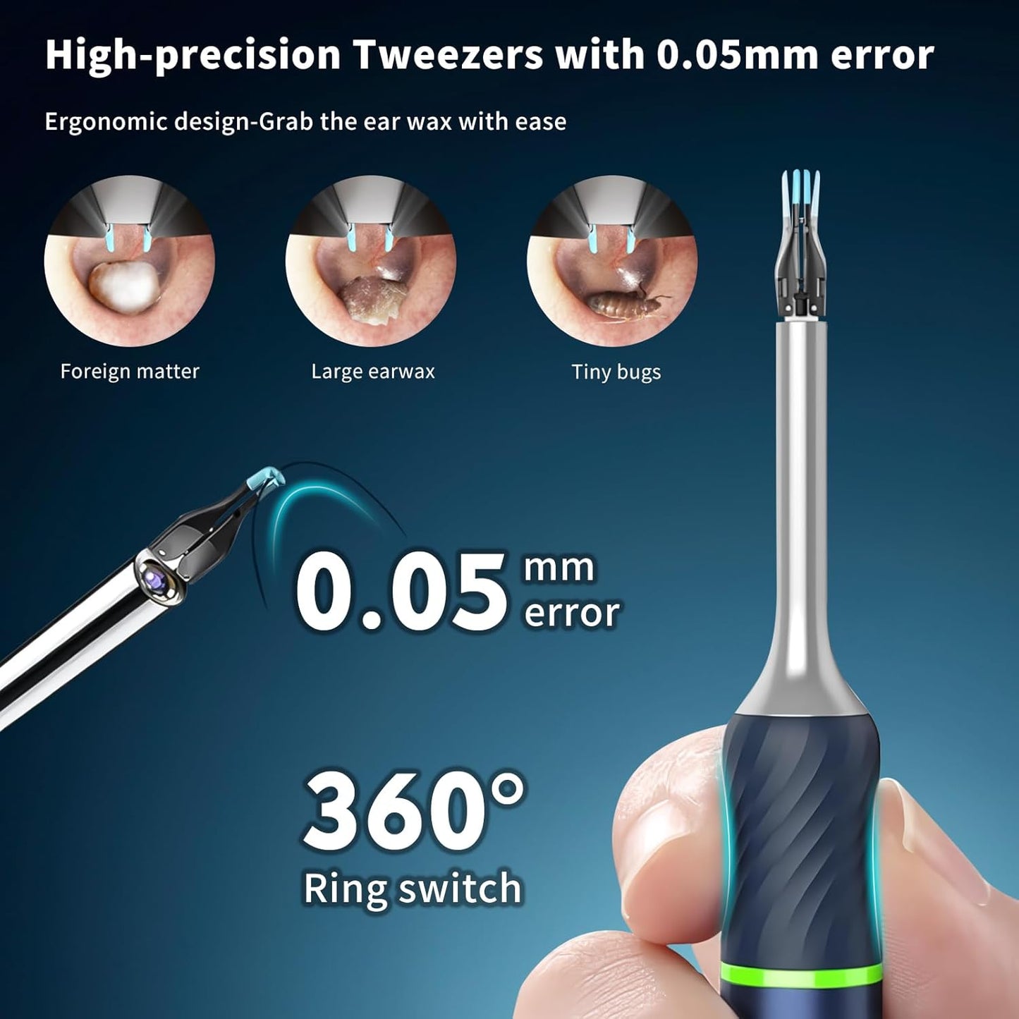 BEBIRD NOTE5 Ear Wax Removal Tool Camera Endoscope