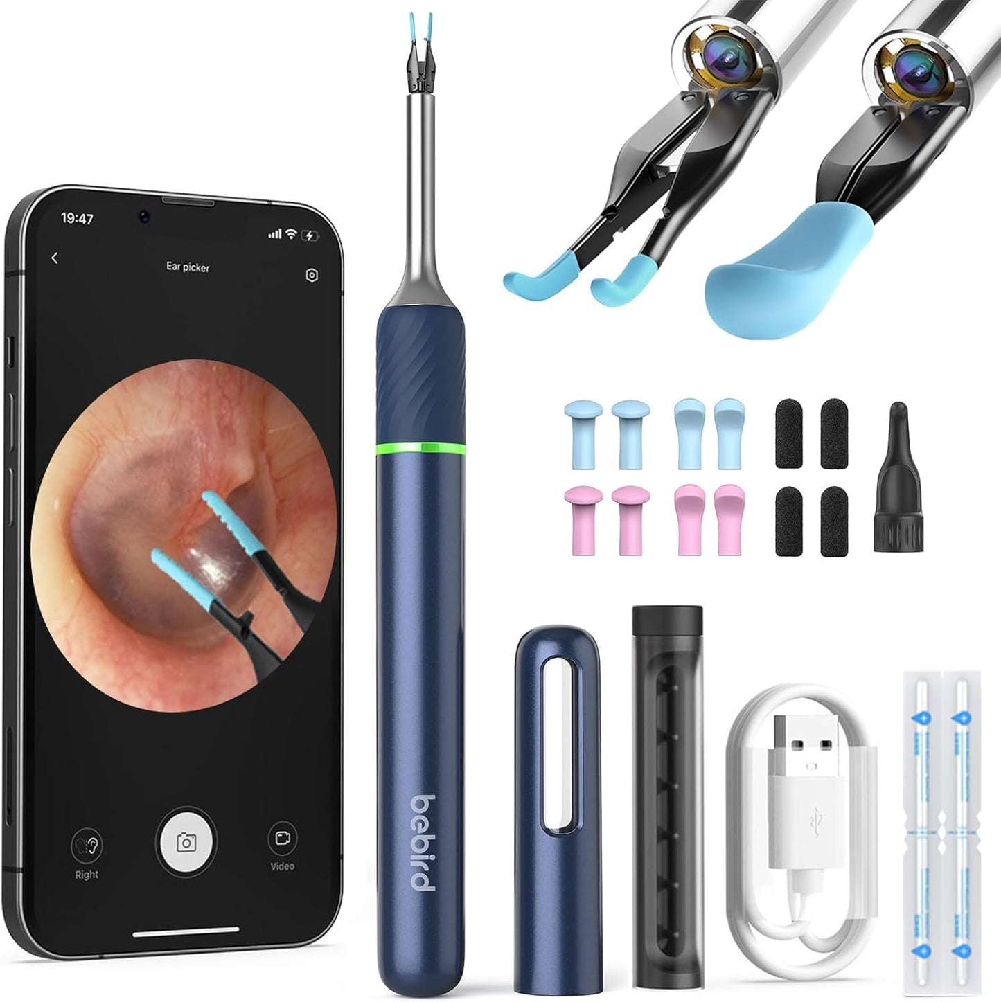 BEBIRD NOTE5 Ear Wax Removal Tool Camera Endoscope
