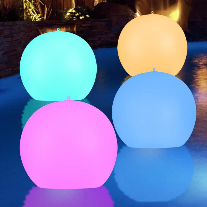 14" Solar Floating Pool Inflatable Lights