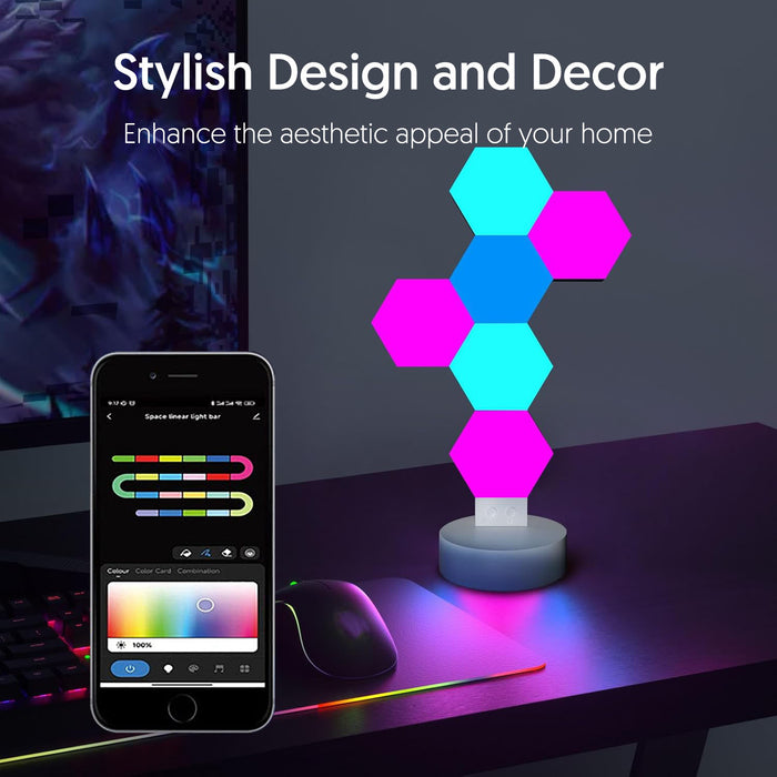 Smart Quantum Light - Hexagon