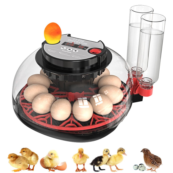 Smart Chicken Incubators for Hatching Eggs with Automatic Turner