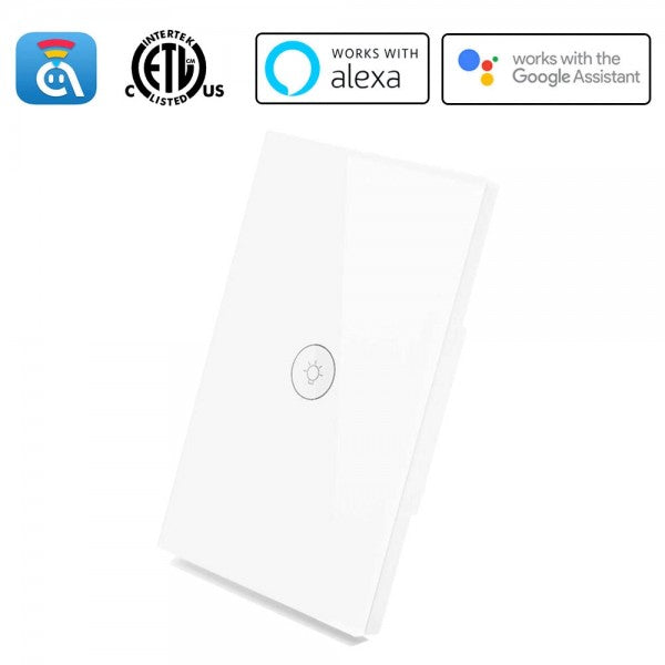 Smart WiFi Touch Switch 1 Gang - US Version