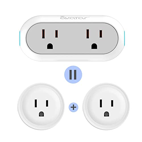 US Dual-outlets WiFi Smart Plug