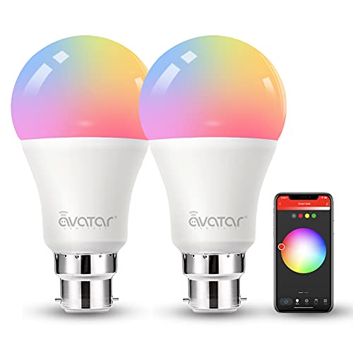 B22 A60 Bayonet Smart WiFi Bulb RGBCW 9W