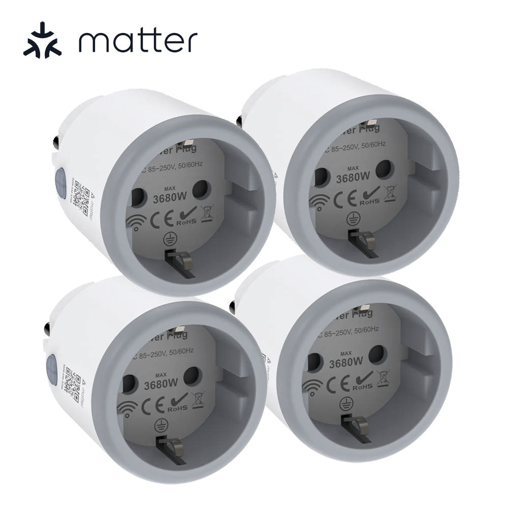 AvatarControls Matter Smart Wi-Fi Plug Mini 16A (EU Version)