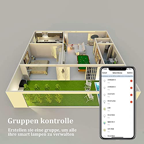 E14 WiFi Smart Bulb RGBCW 5W