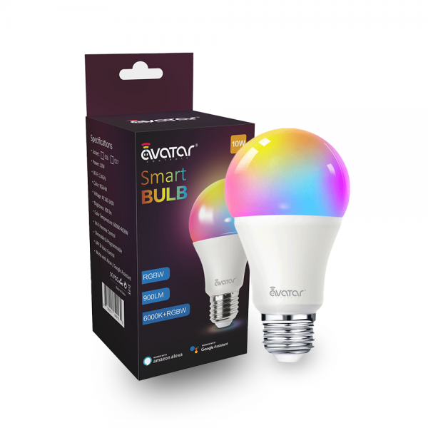 E26 Smart WiFi Bulb 10W A19