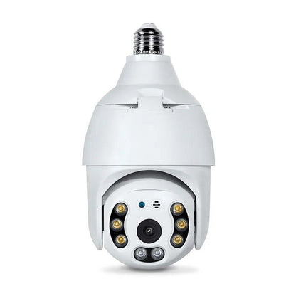 3MP WIFI Lamp Bulb IP Camera Night Vision PTZ Security Camera