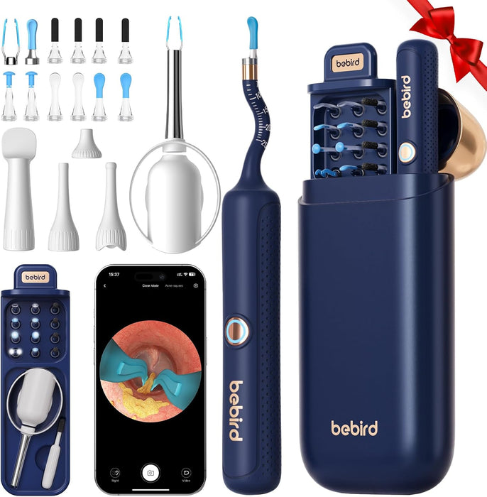 BEBIRD Earsight Plus E33R Ear Cleaning Camera Wax Removal Tool kit Safe & Painless Design