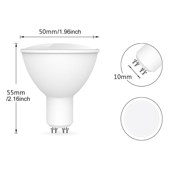 GU10 Smart WiFi Bulb RGBCW 5W