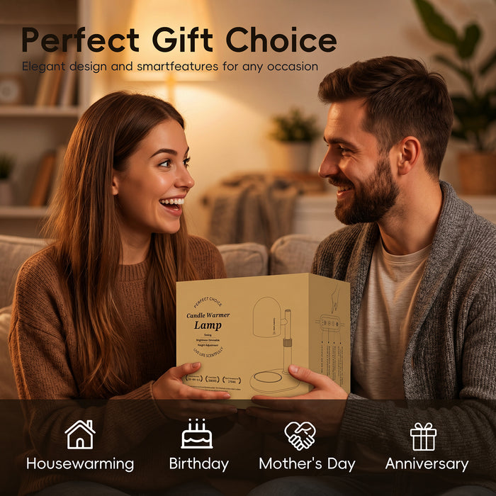 Smart WiFi Candle Warmer Lamp Flameless Wax Melter with Timer App and Voice Control