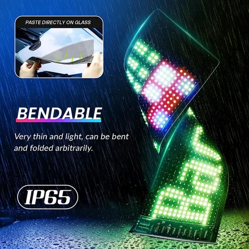 Ultra-thin Flexible LED Screen with App Control