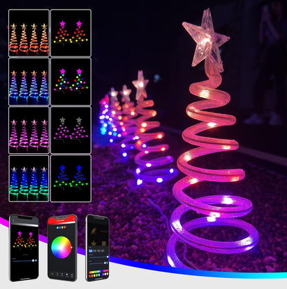 Smart Christmas Tree Path Finder Stake Lights