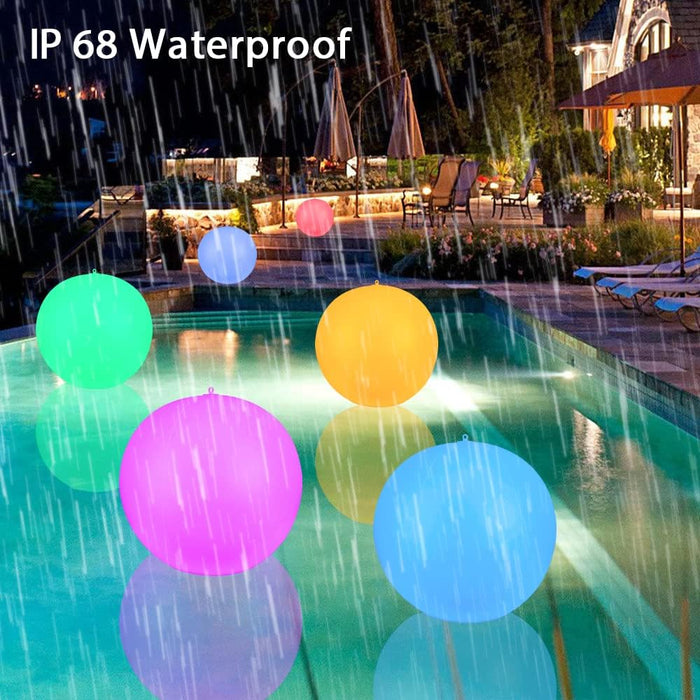 14" Solar Floating Pool Inflatable Lights