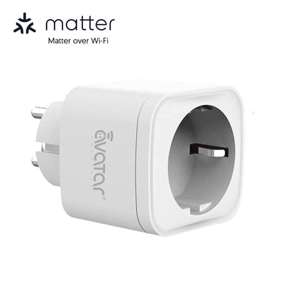 AvatarControls Matter Smart Wi-Fi Plug Mini 16A (EU Version)