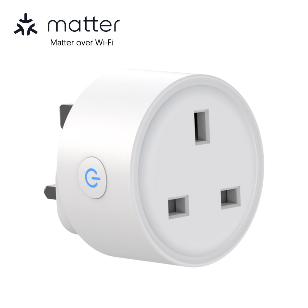 AvatarControls Matter Smart Wi-Fi Plug Mini 13A (UK Version)