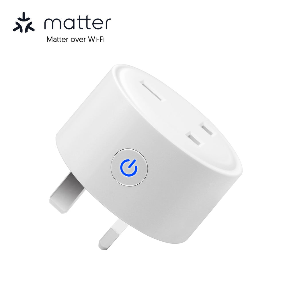 AvatarControls Matter Smart Wi-Fi Plug Mini 13A (UK Version)