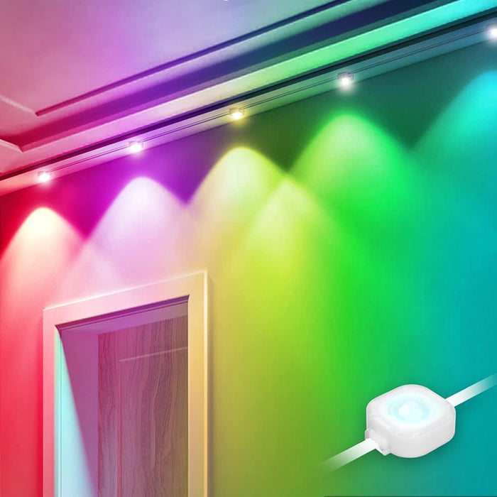 Permanent Outdoor RGB Smart Eaves Lights – 24V LED String Lights For House Holiday Party Decor – App/Remote