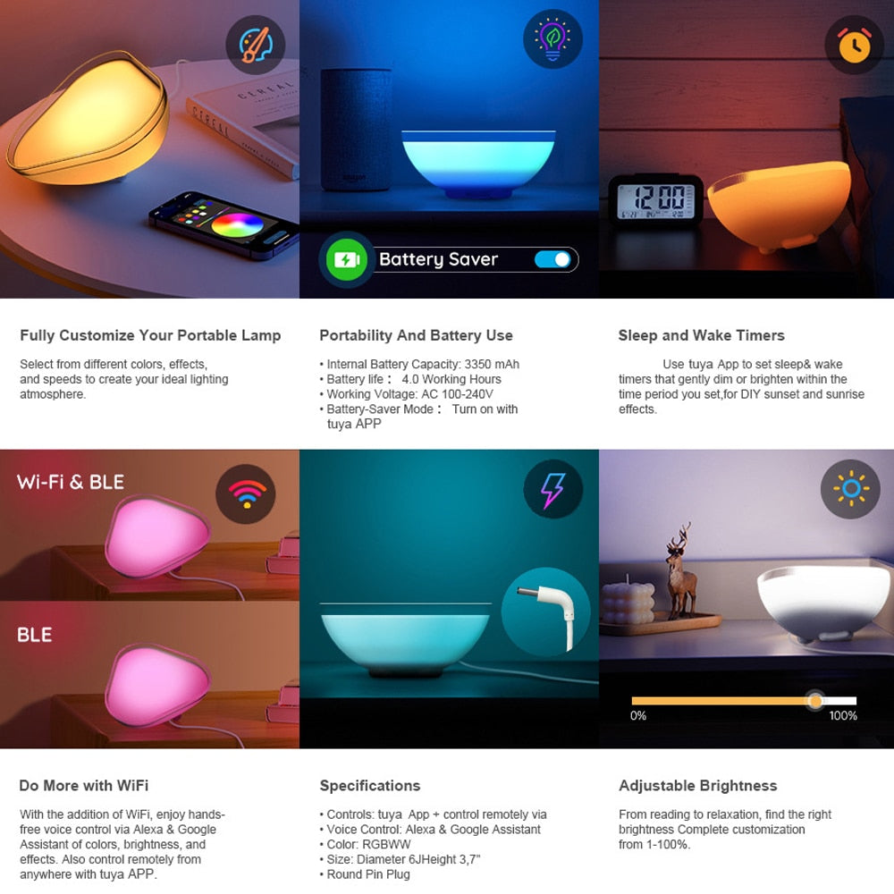 Smart Desktop Atmosphere Light