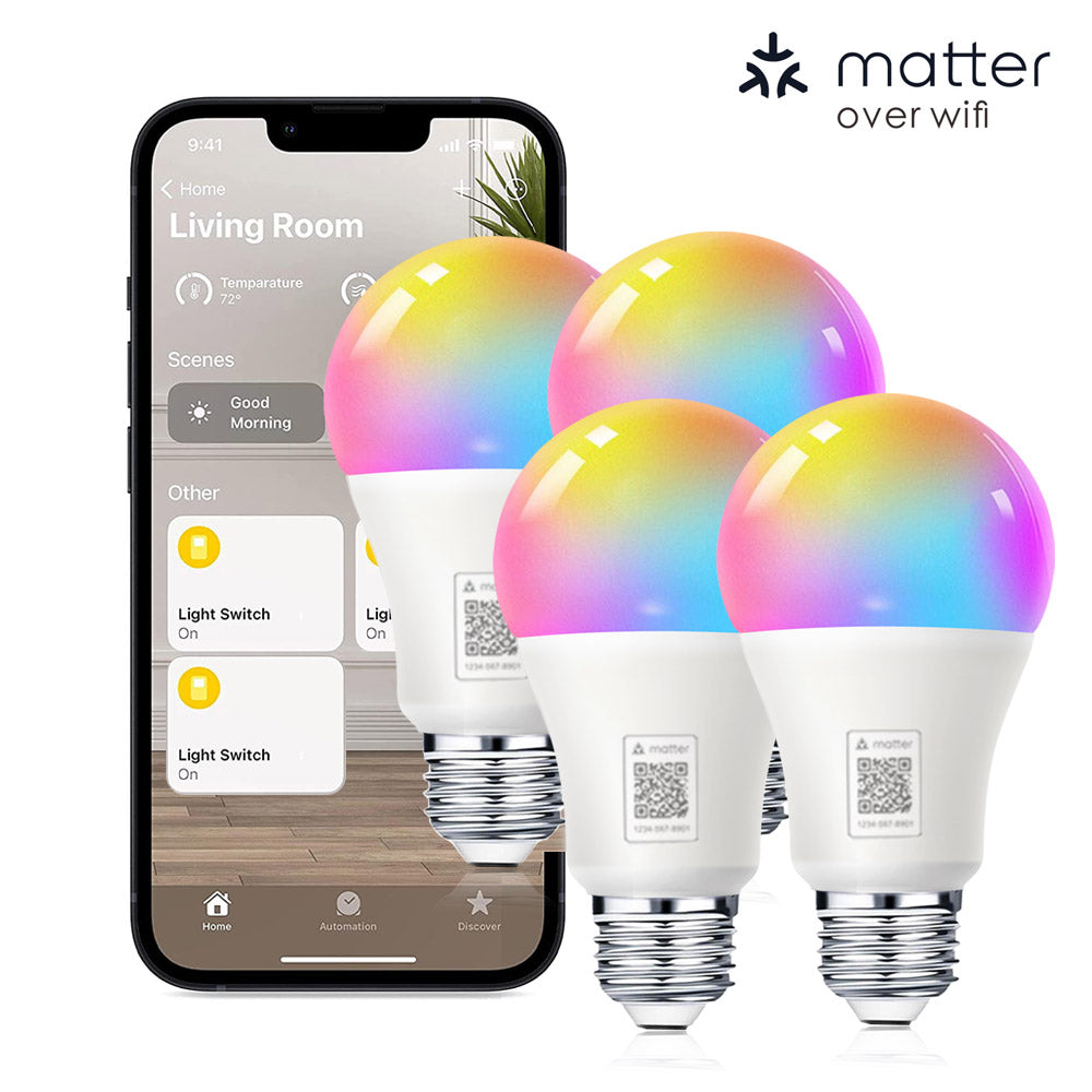 Matter over Wi-Fi Smart Bulb E27 Screw