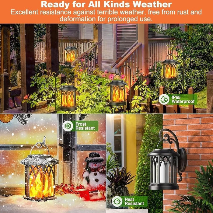 Flickering Flame Solar Lanterns