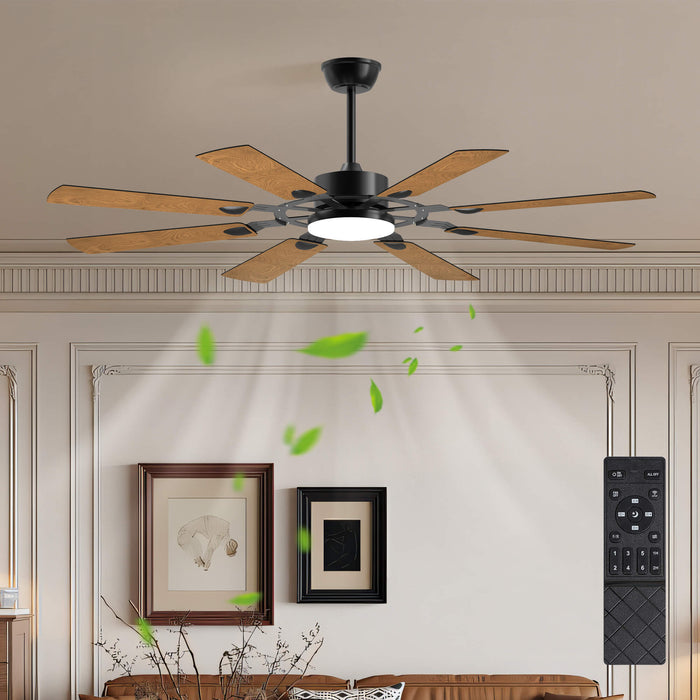 52/62/72 Inch Ceiling Fans with Lights and Remote Control