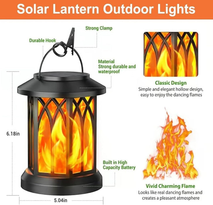 Flickering Flame Solar Lanterns
