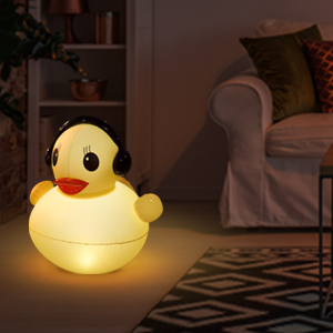 16 inch Glow Duck Pool Light Inflatable Solar Powered