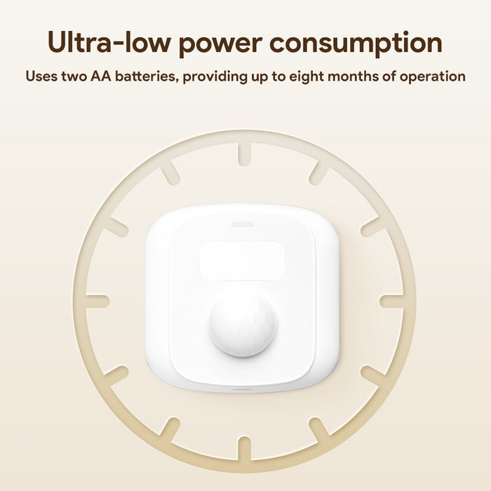 ZigBee Motion Sensor Detect and report real-time human motion