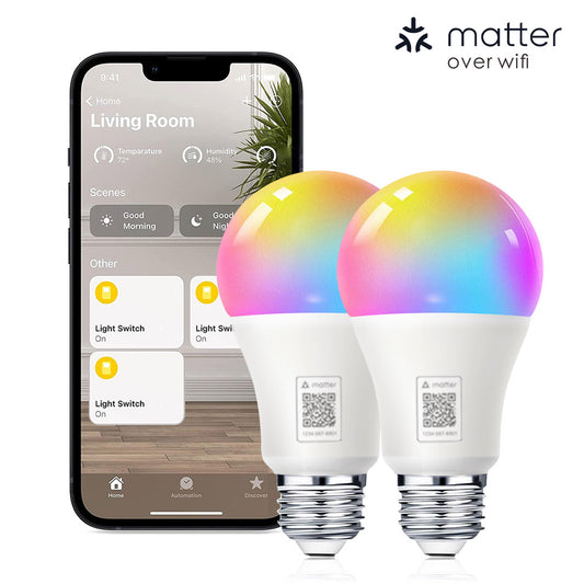 Matter over Wi-Fi Smart Bulb E27 Screw