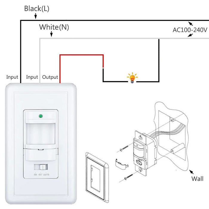 PIR Motion Sensor Light Switch