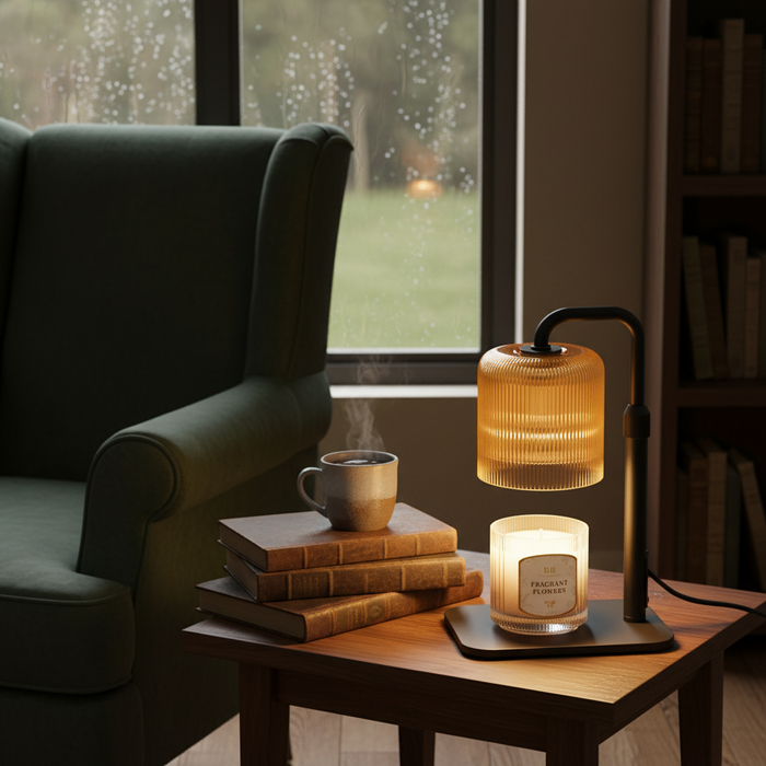 Smart WiFi Candle Warmer Lamp Flameless Wax Melter with Timer App and Voice Control