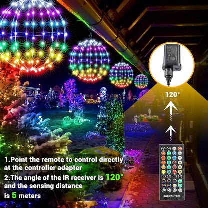 3D Ball Smart Fairy Lights 30cm/11.8inch
