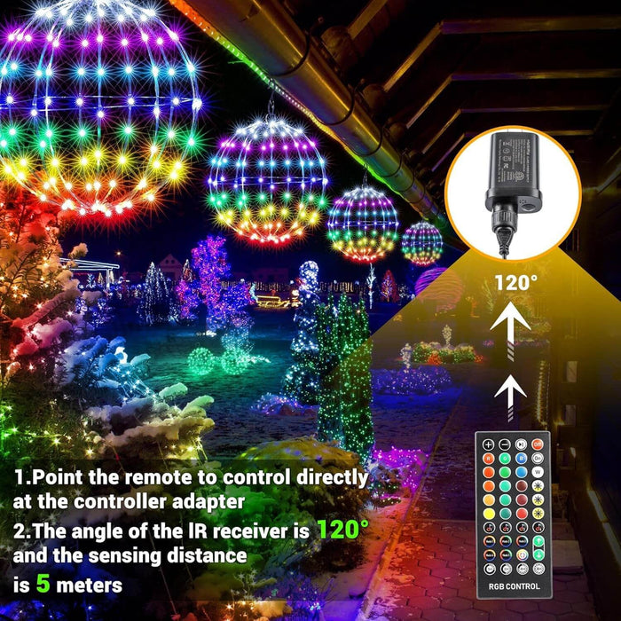 3D Ball Smart Fairy Lights 30cm/11.8inch
