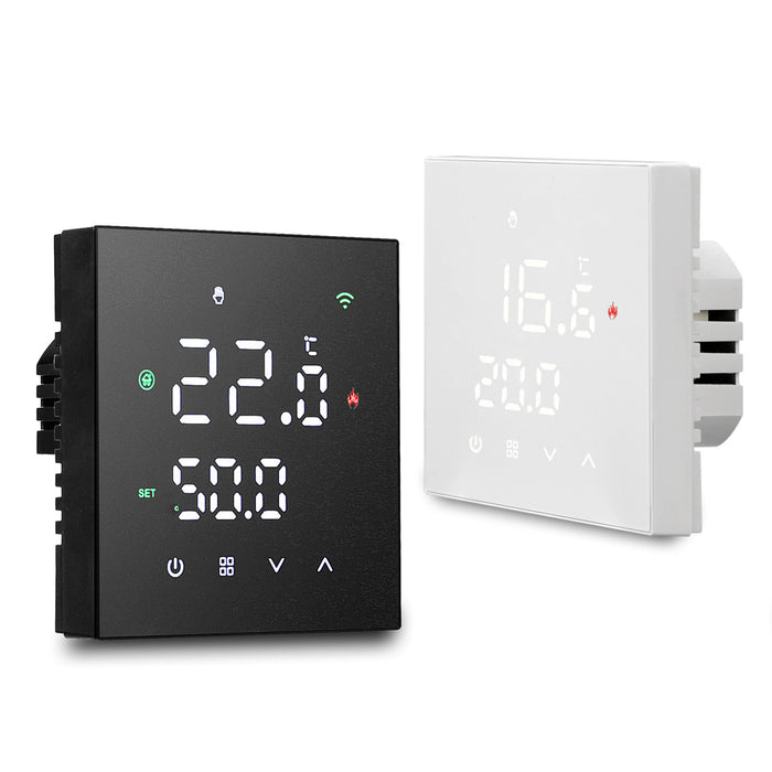 Smart Thermostat Touch Screen WiFi Enabled Programmable Temperature Control For Electric/Water Heating/Gas Boiler