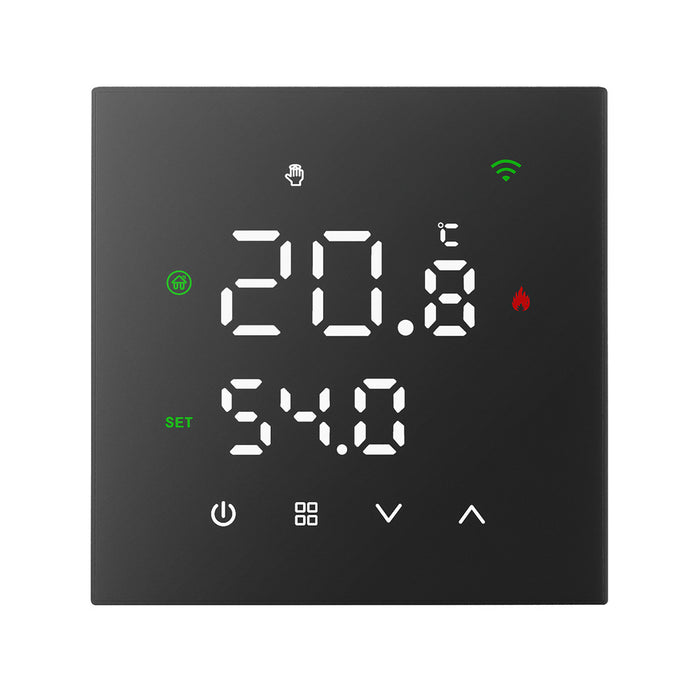 Smart Thermostat Touch Screen WiFi Enabled Programmable Temperature Control For Electric/Water Heating/Gas Boiler