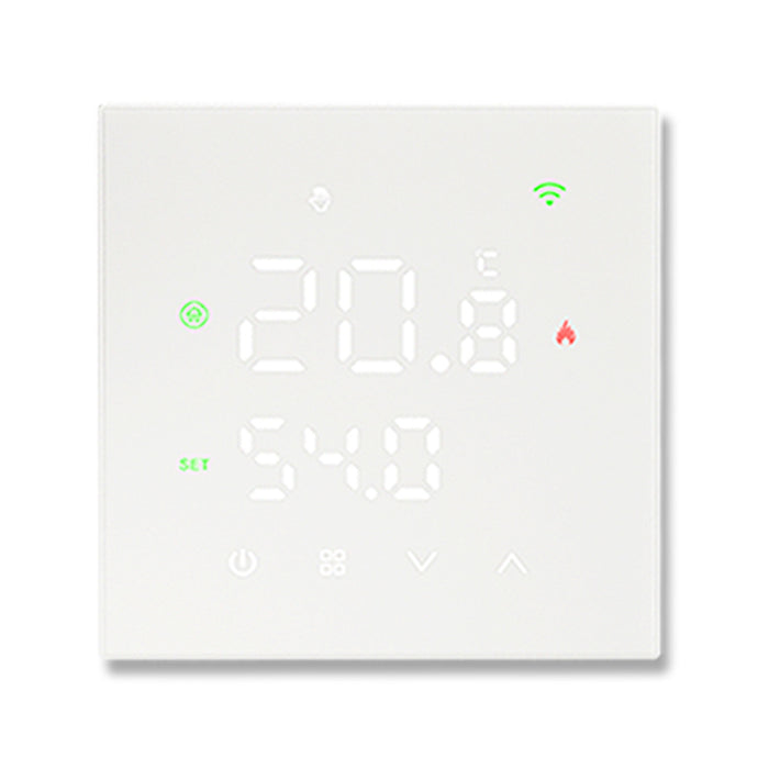 Smart Thermostat Touch Screen WiFi Enabled Programmable Temperature Control For Electric/Water Heating/Gas Boiler