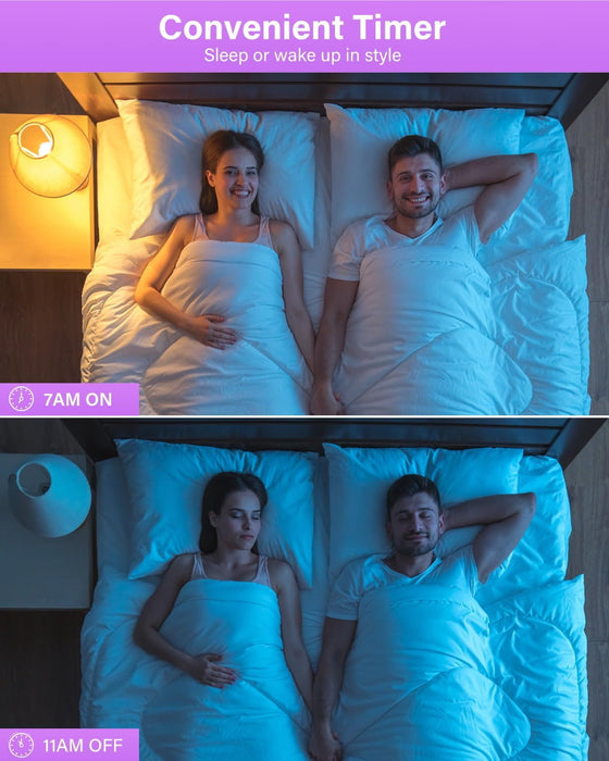 E12/G45 Smart LED Light Bulbs (4 PACK 110V for US)