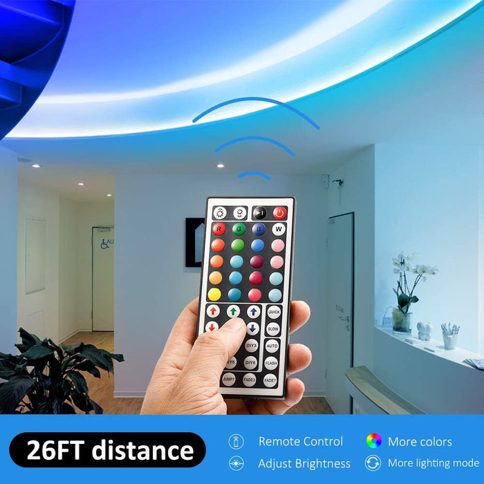 LED Strip Light RGB Multicolor with IR Remote 16.4ft/5M