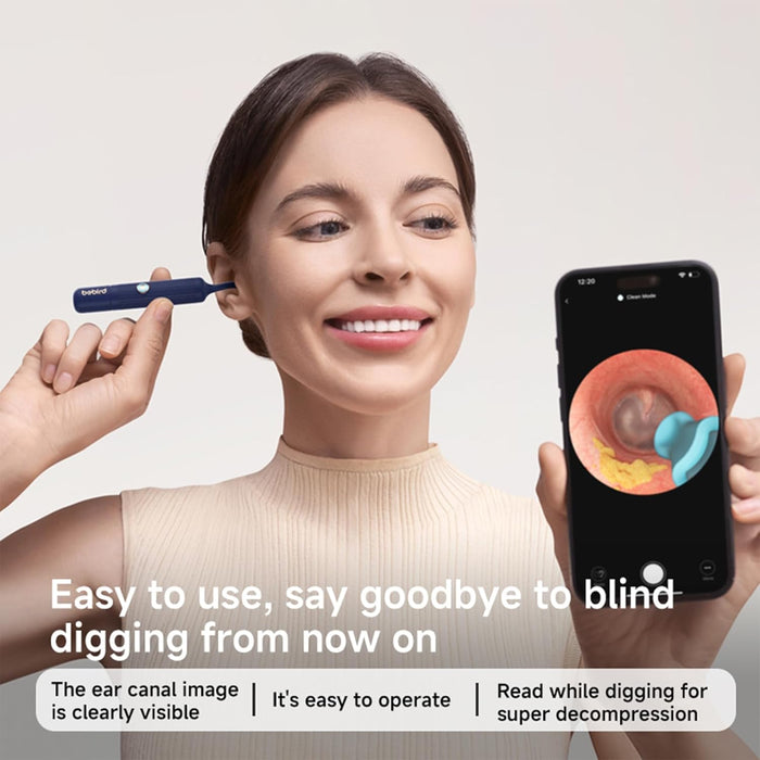 BEBIRD Earsight Plus E33R Ear Cleaning Camera Wax Removal Tool kit Safe & Painless Design