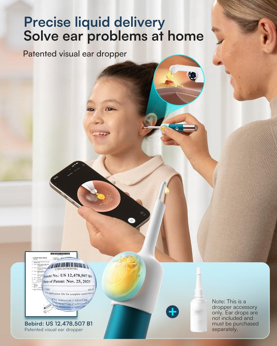 Bebird Earsight Ultra - Ear Wax Removal Tool Camera Otoscope Visual Ear Cleaning Kit