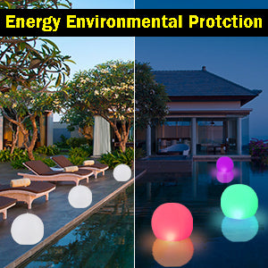 14" Solar Floating Pool Inflatable Lights