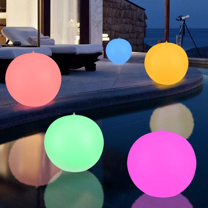 14" Solar Floating Pool Inflatable Lights