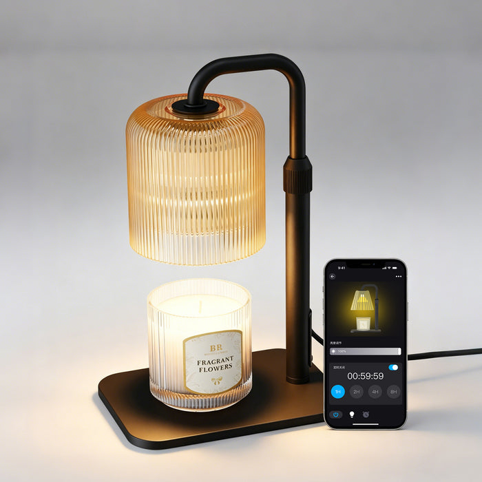 Smart WiFi Candle Warmer Lamp Flameless Wax Melter with Timer App and Voice Control