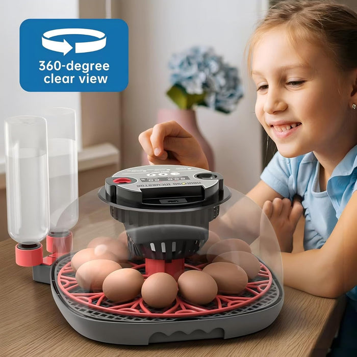 Smart Chicken Incubators for Hatching Eggs with Automatic Turner