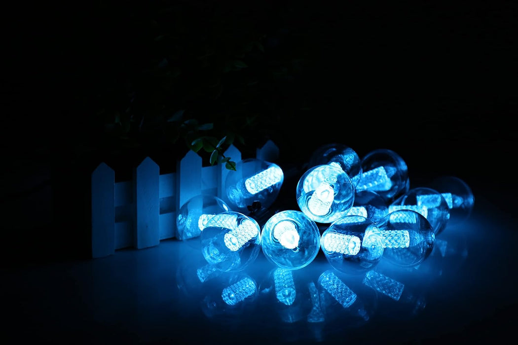 Solar String Lights App& Remote Control Patio Lights with RGB 53ft 25 LED