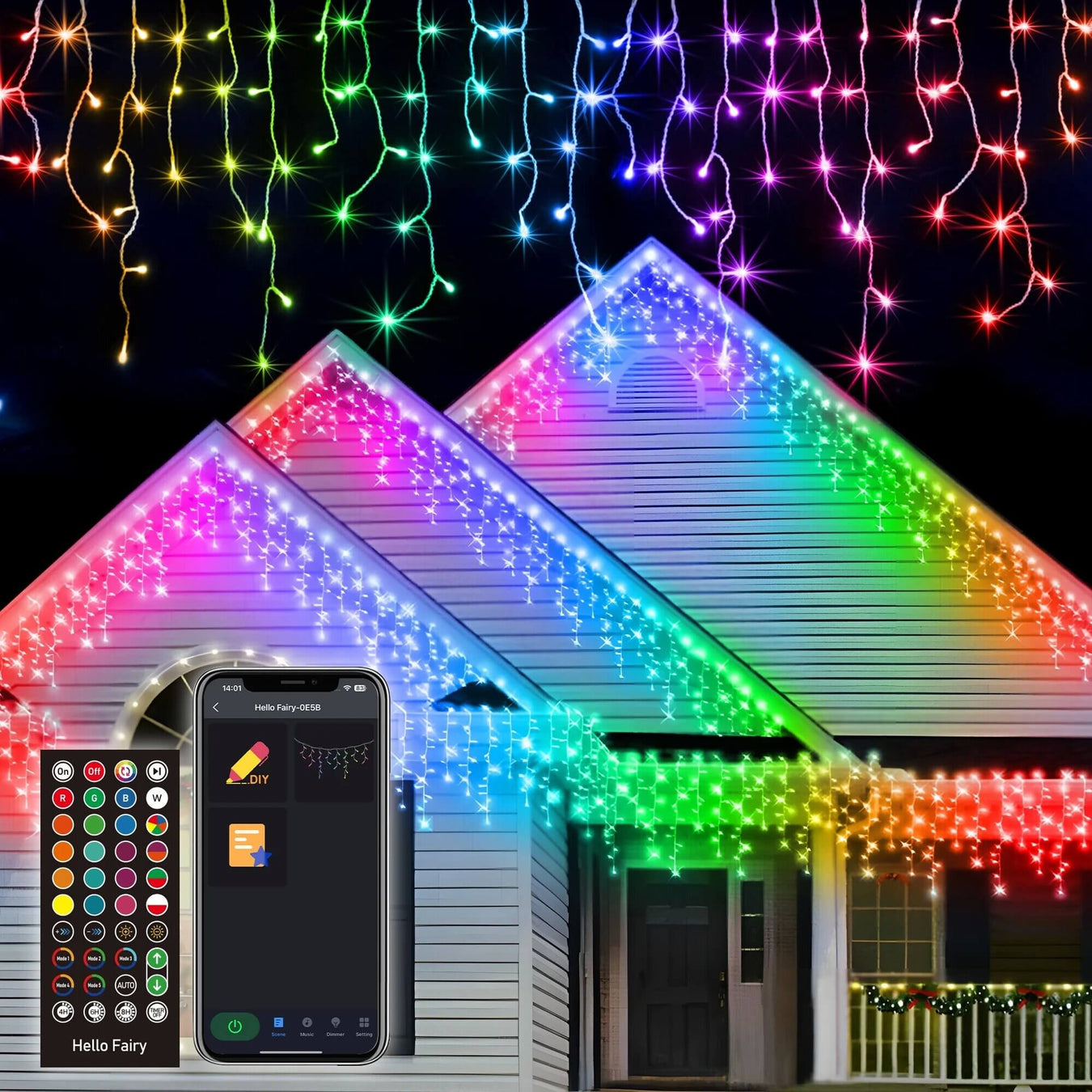 Icicle Christmas Lights