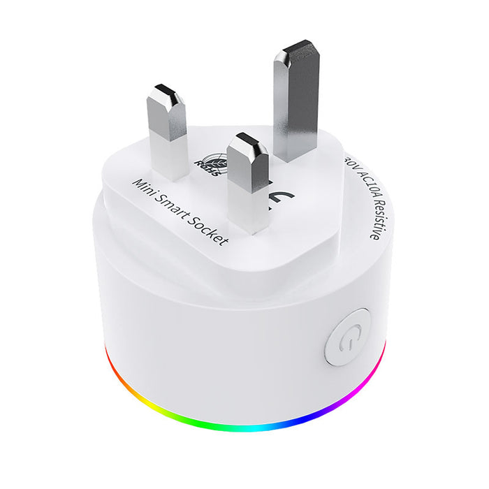 UK Smart Plug with LED Nightlight